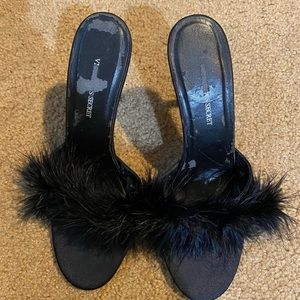Victoria’s Secret furry heels